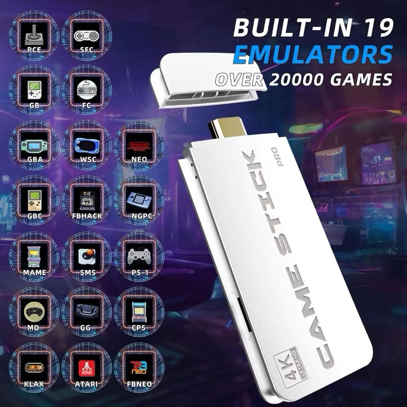 Game Stick Blulory Wireless 2.4G 4K