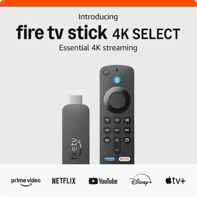 Fire Stick 4K Select Streaming 8GB Wi-Fi 5