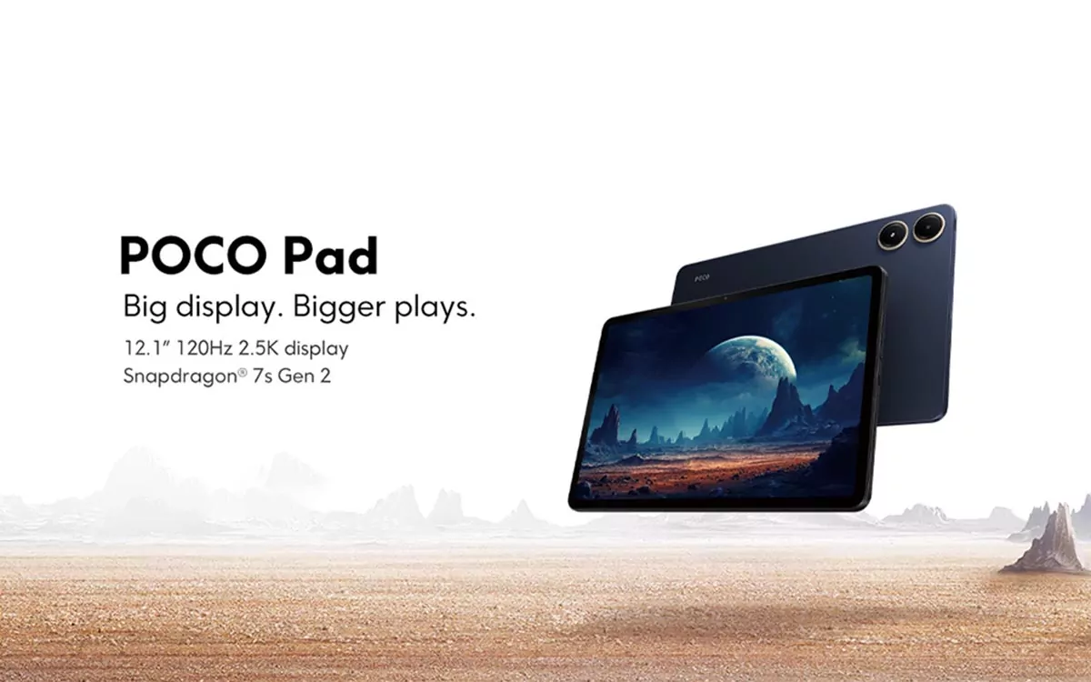 Tablet Xiaomi Poco Pad 8GB RAM 256GB Cinza