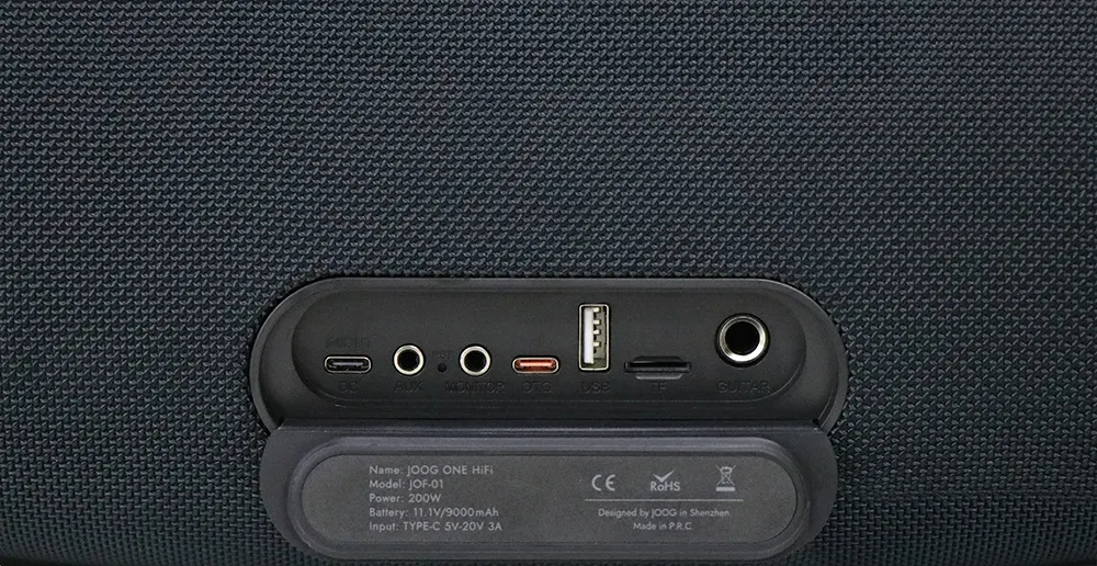 Caixa de Som Joog One Hi Fi Portátil