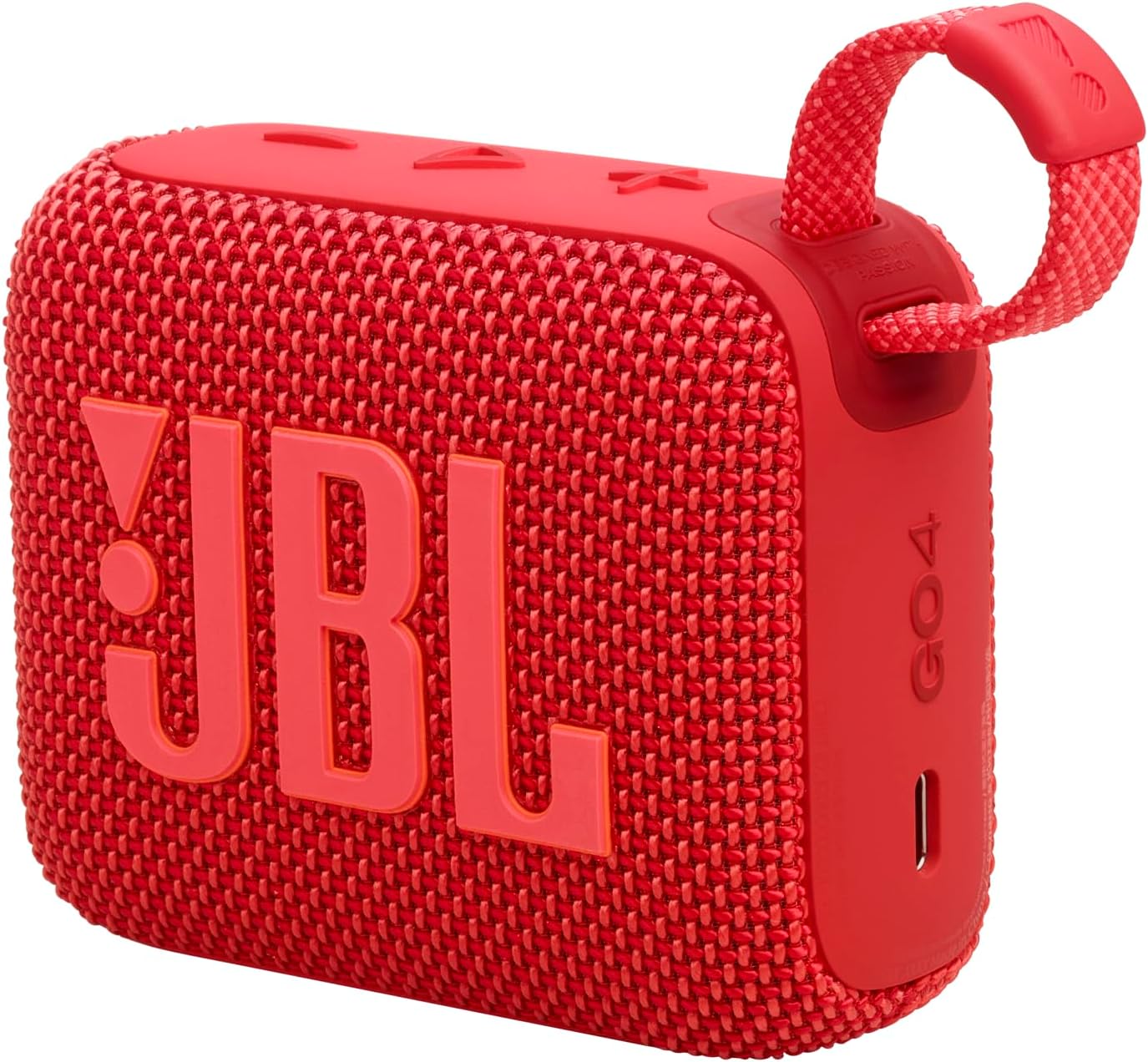Caixa de som portátil Bluetooth JBL Go 4 Vermelha Original