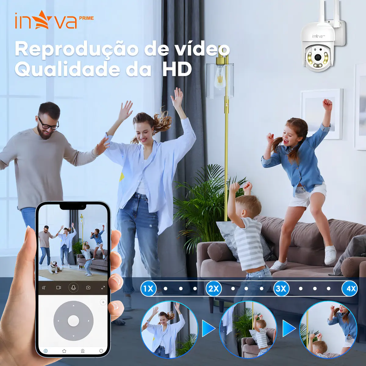 Câmera Externa Inova IP66 BA-CAM0005B 2MP