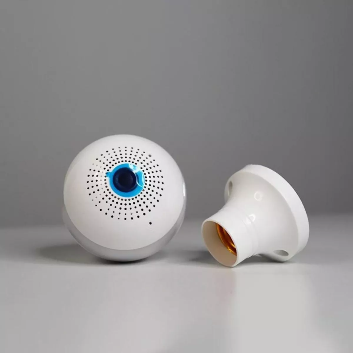 Câmera WiFi Lâmpada Full HD 360° Kapbom