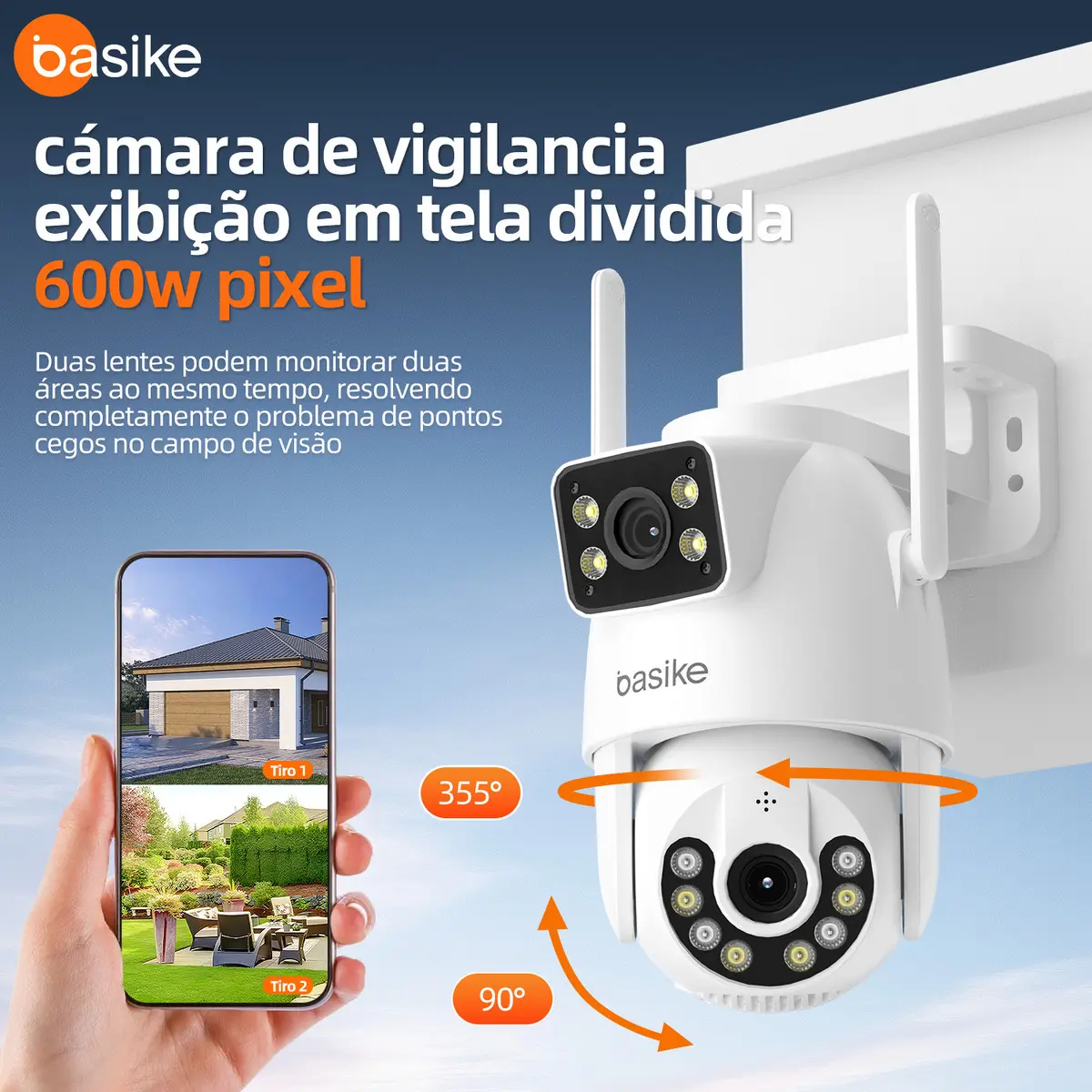 CAMERA INOVA 600W PIXEL APRESENTACAO ULTRA CLARA BA-CAM0002A