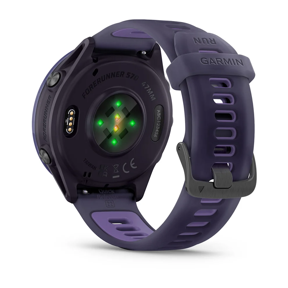 RELOGIO GARMIN FORERUNNER® 570 - 47 MM Índigo e Roxa (GARANTIA 2 ANOS GARMIN BRASIL)