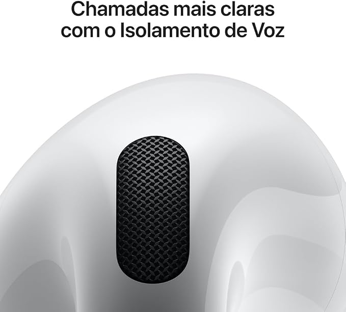 FONE DE OUVIDO APPLE AIRPODS 4 MODELO A3050