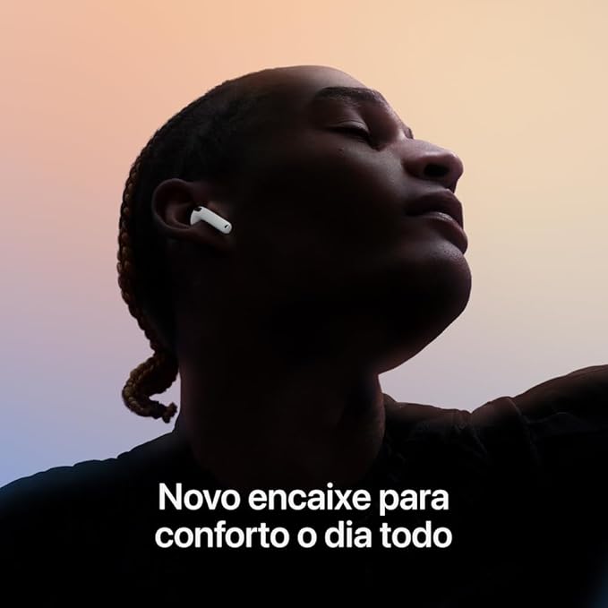 FONE DE OUVIDO APPLE AIRPODS 4 MODELO A3050