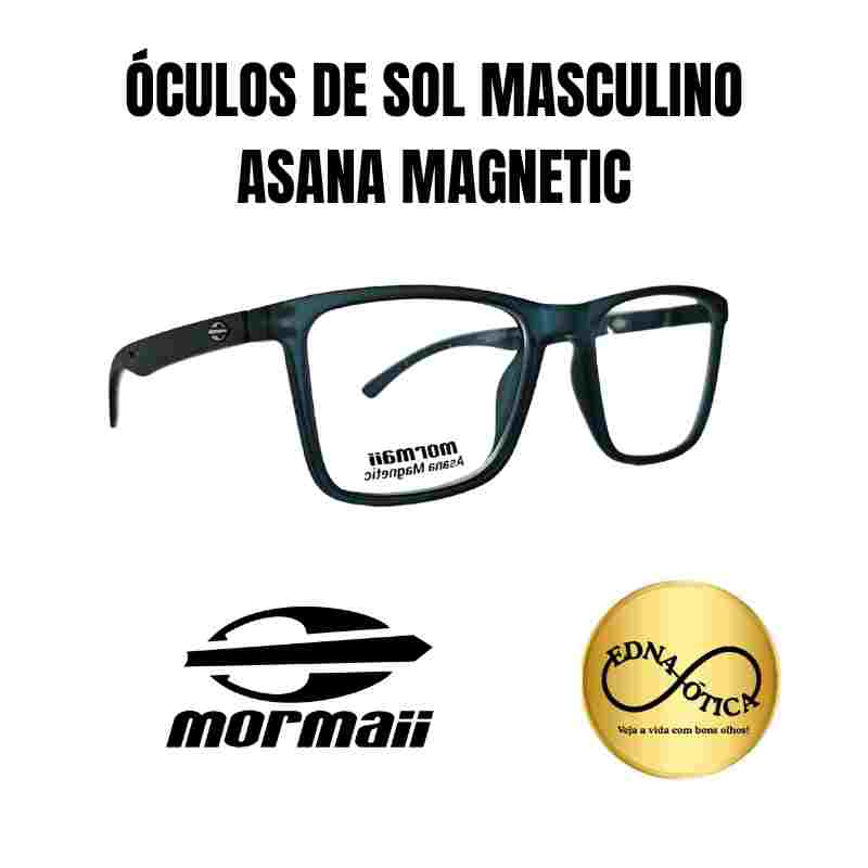 Óculos RX Asana Magnetic masculino em Peruíbe