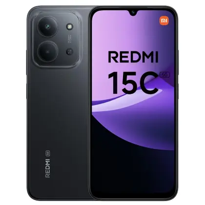 Redmi 15C 4/128GB Preto Dual SIM