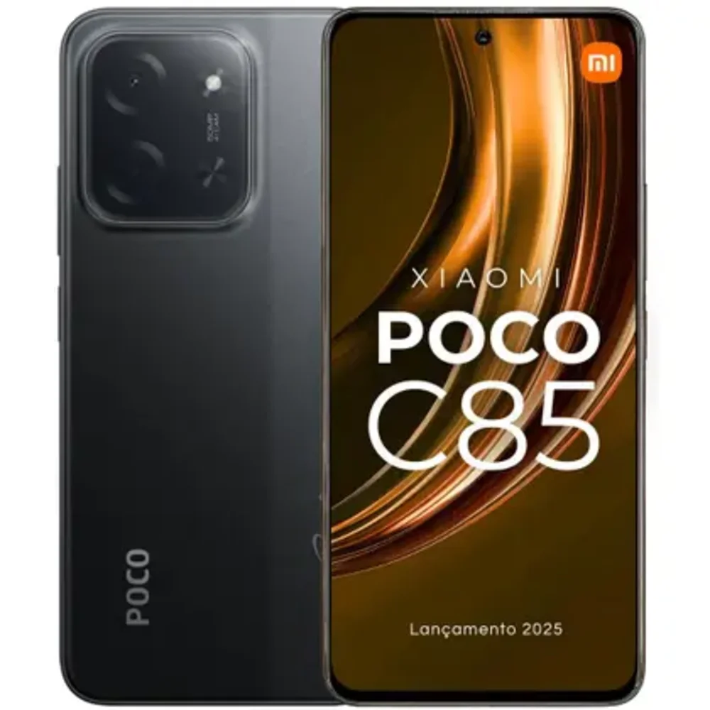 POCO C85 Xiaomi Preto 6GB 128GB