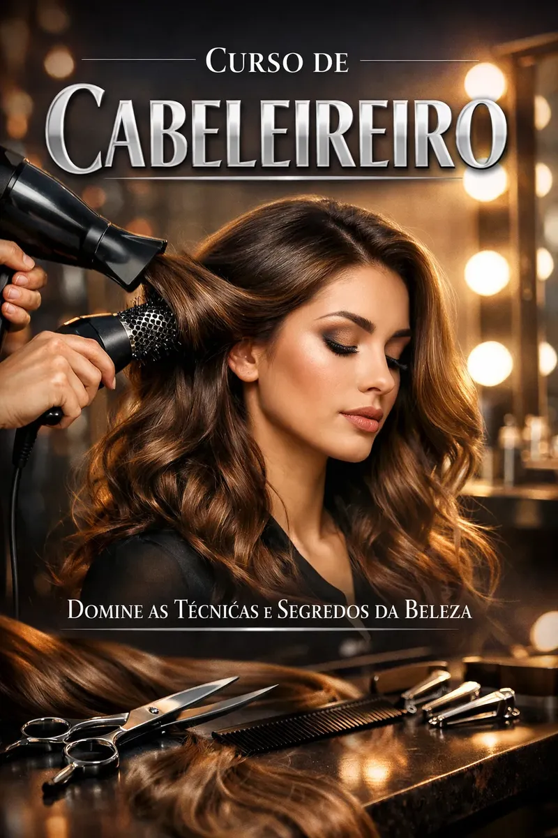 Curso Completo De Cabeleireiro Profissional