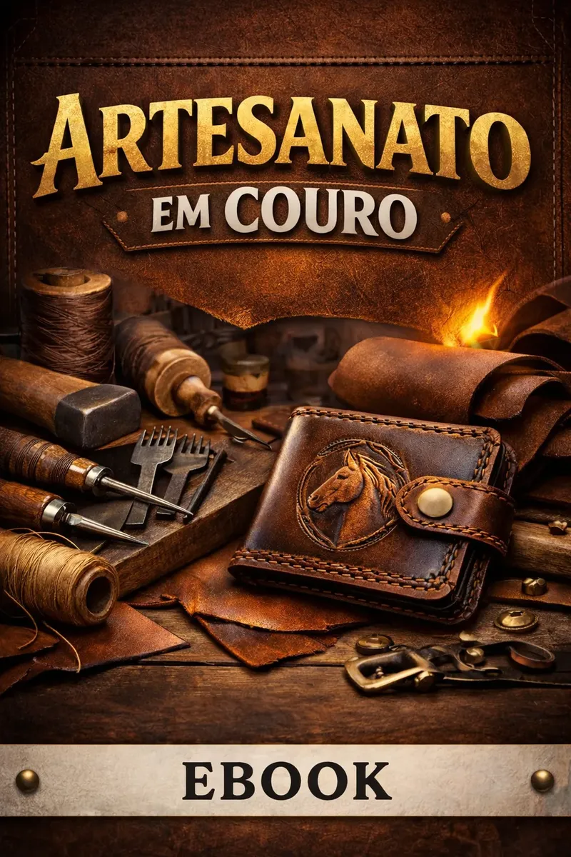 Curso De Artesanato Em Couro - Profissional