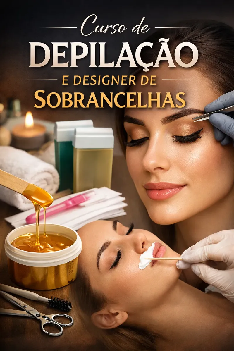 Curso De Depilação E Design De Sobrancelhas