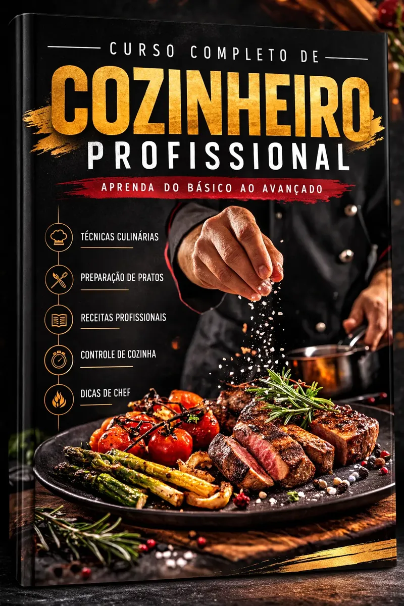 Curso Completo De Cozinheiro Profissional