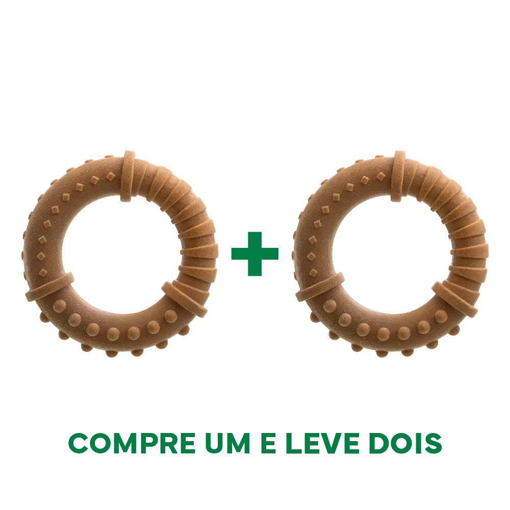 Argola Grande Madeira - Mordida Extra Forte Pague 1 Leve 2