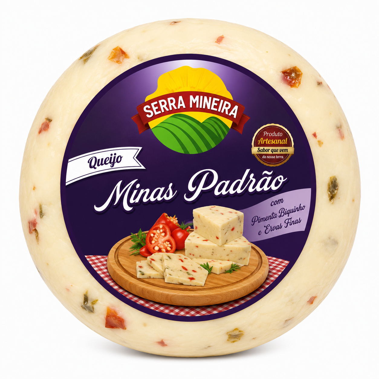 Minas padrão c/ tomate seco e azeitona