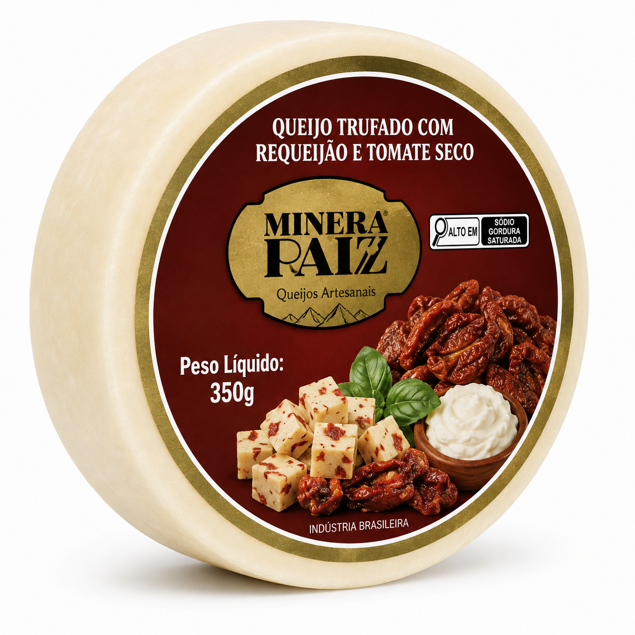 Trufado com Requeijão e Tomate Seco