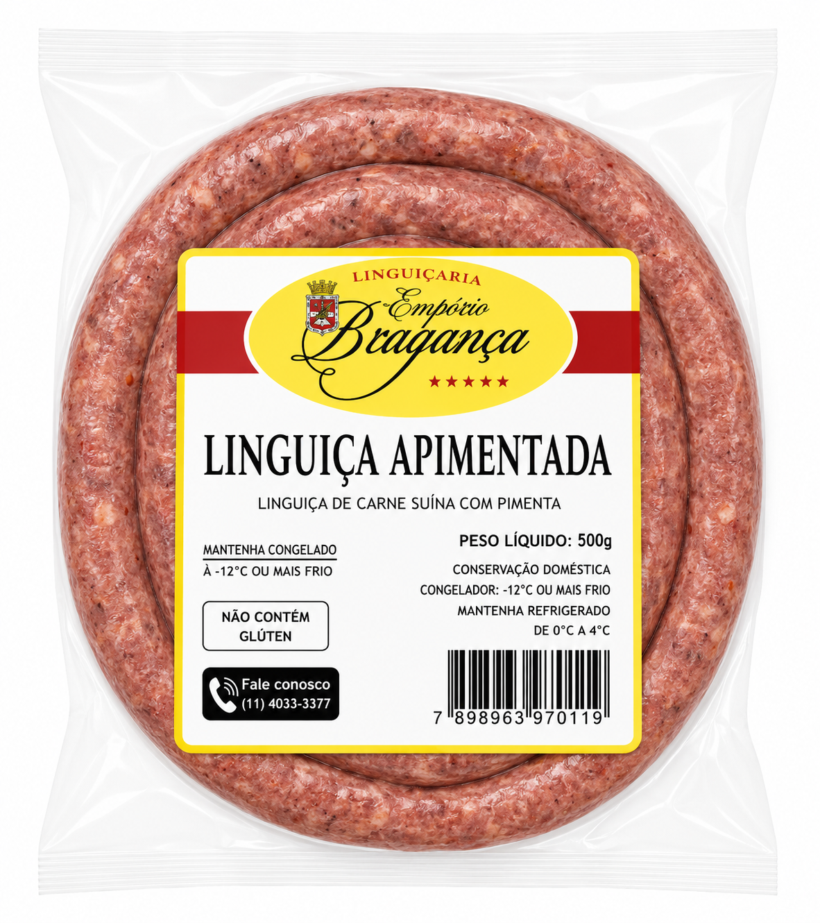 Linguiça com pimenta
