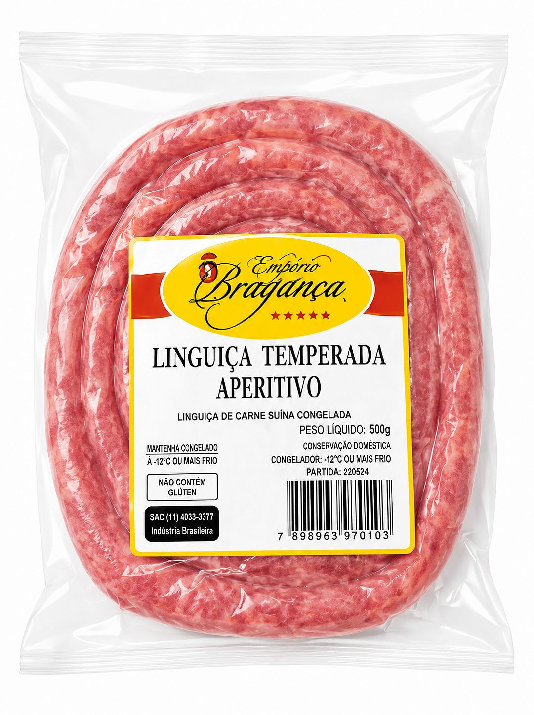 Linguiça aperitivo apimentada