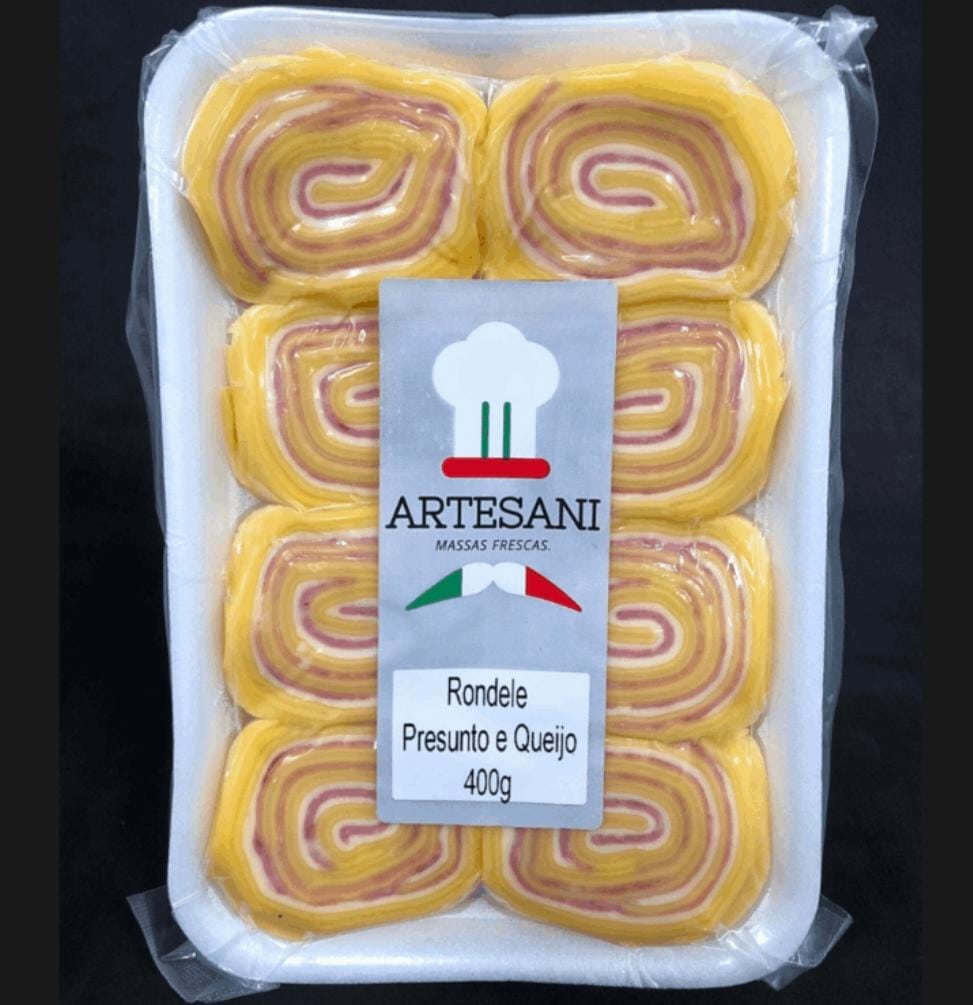Rondelli presunto e queijo