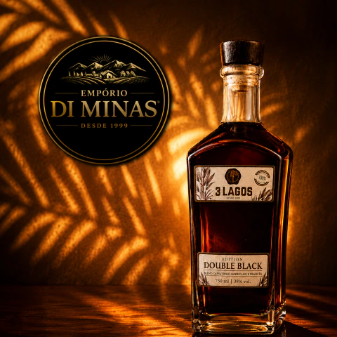 3 lagos Double Black 750ML