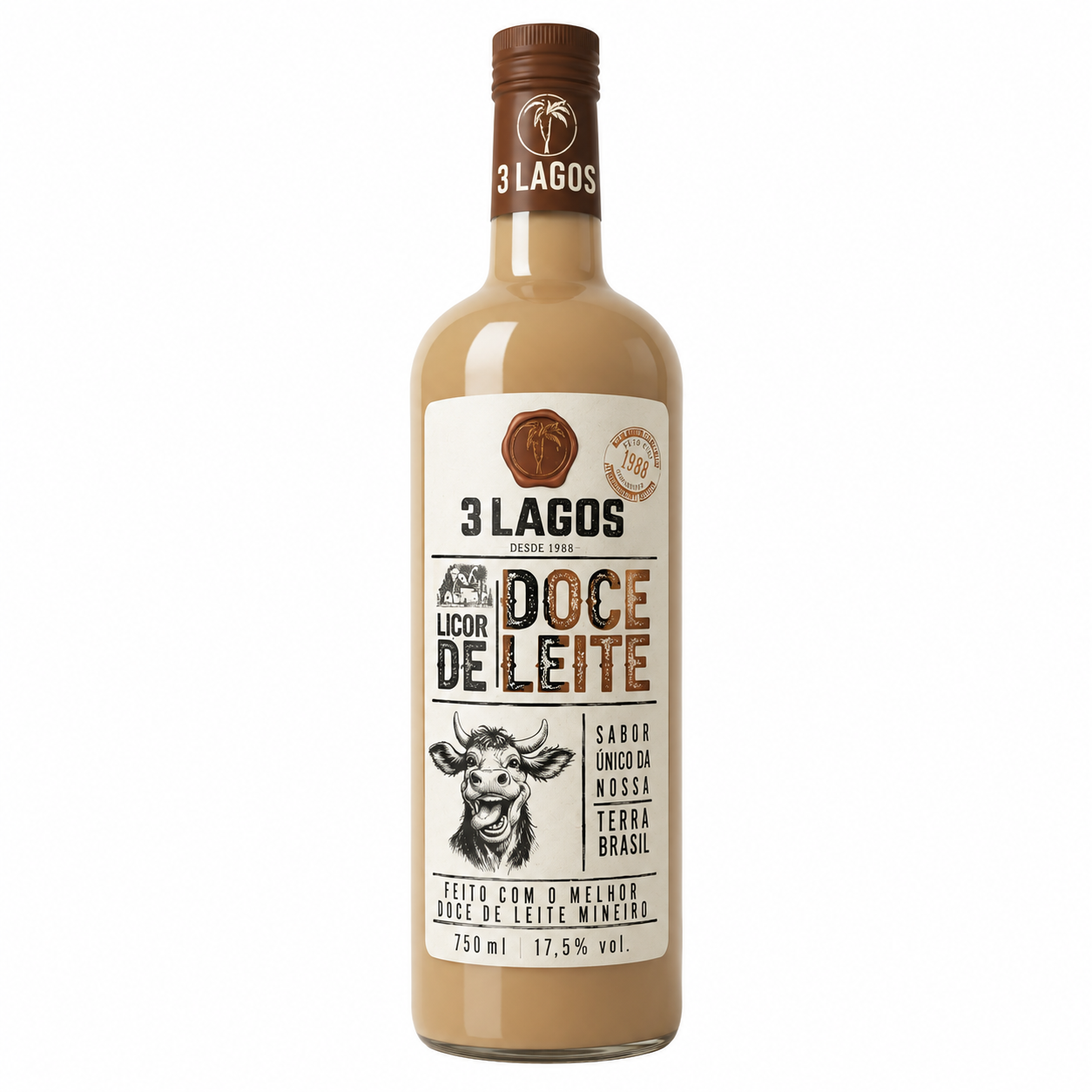 Licor doce de leite 3 lagos