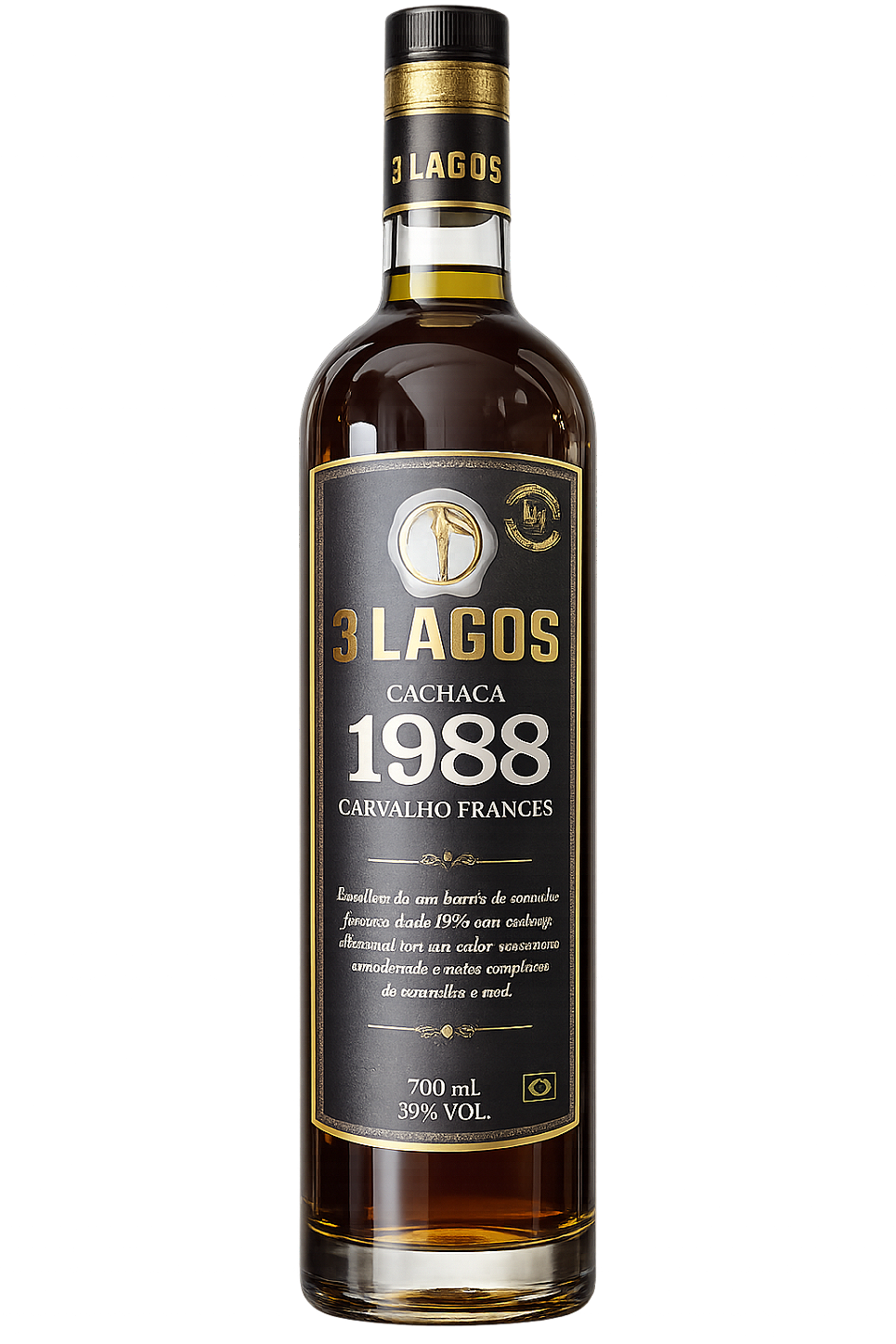 Cachaça envelhecida a do carvalho francês