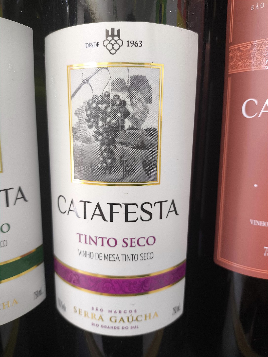 Vinho tinto seco