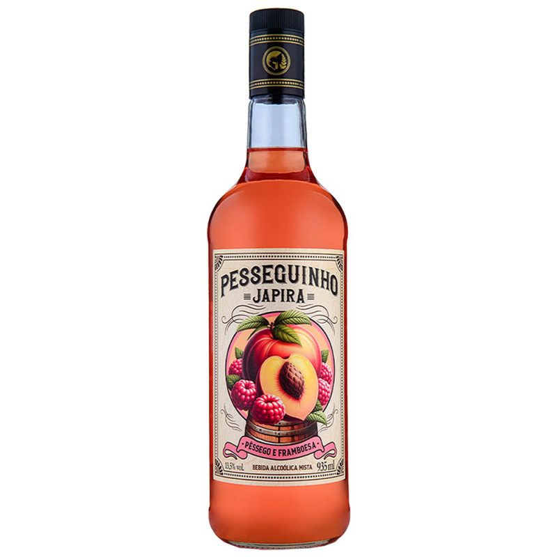 Cachaça Japira pêssego