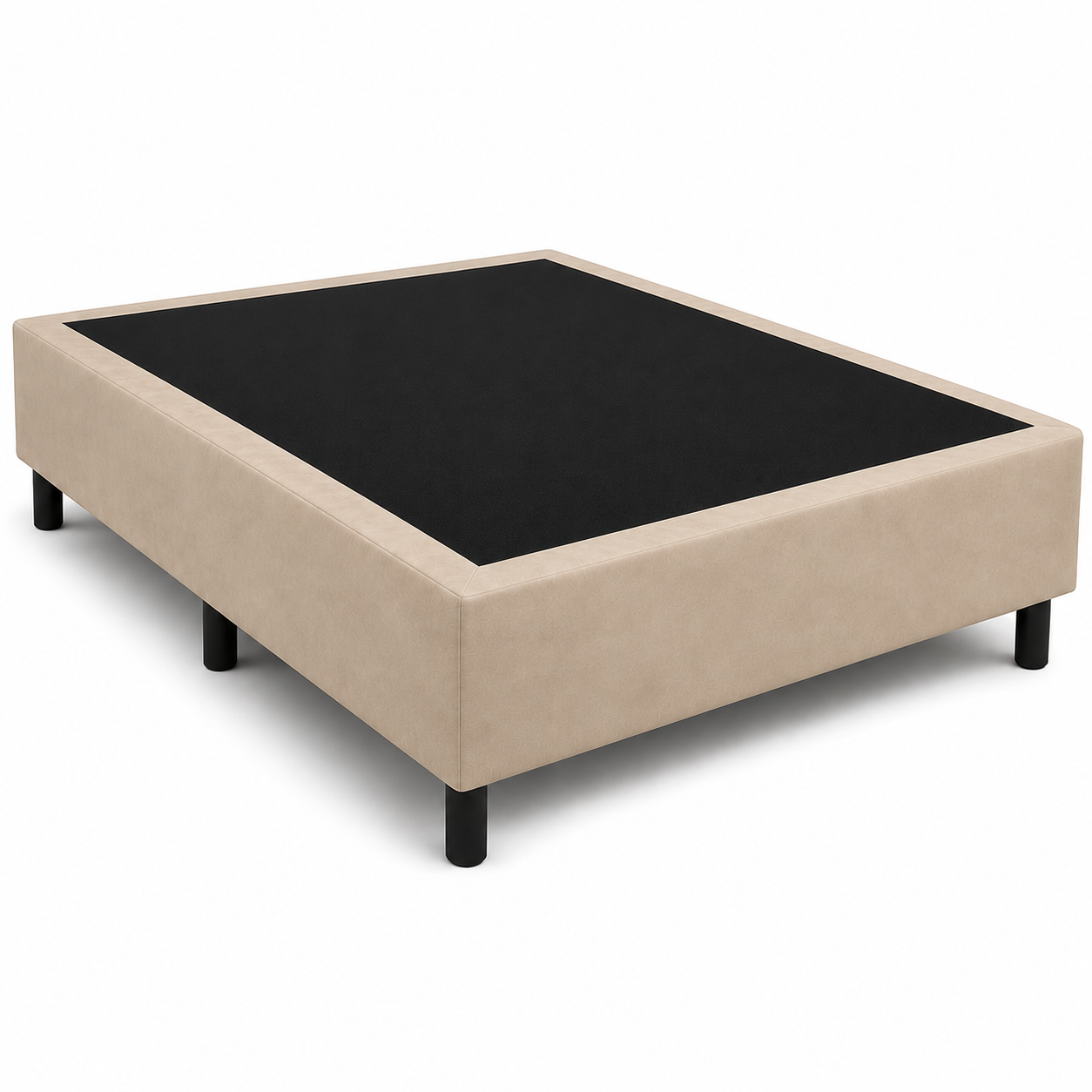 Base Box Casal Suede 138X188X40