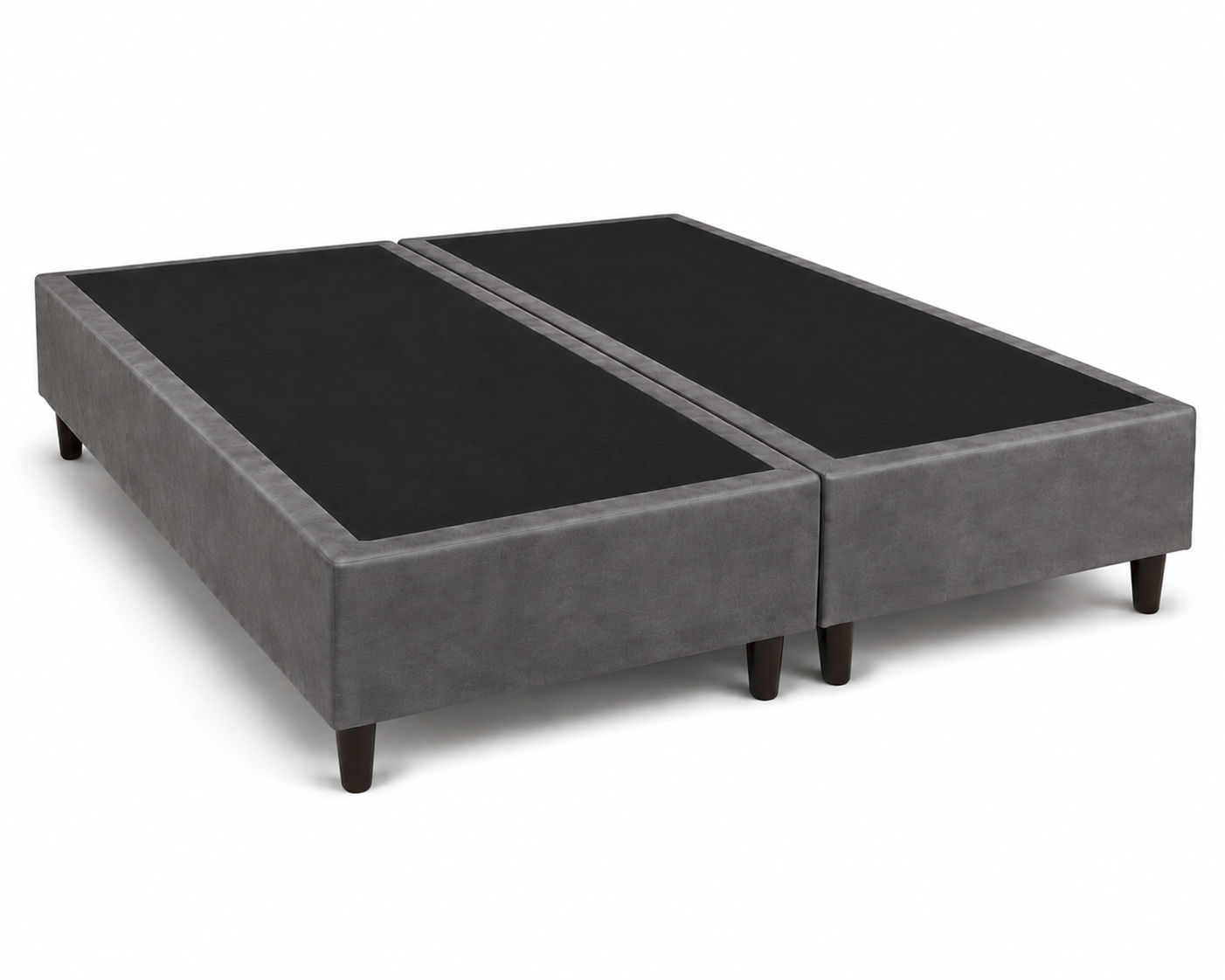Base Box Queen Suede 158X198X40