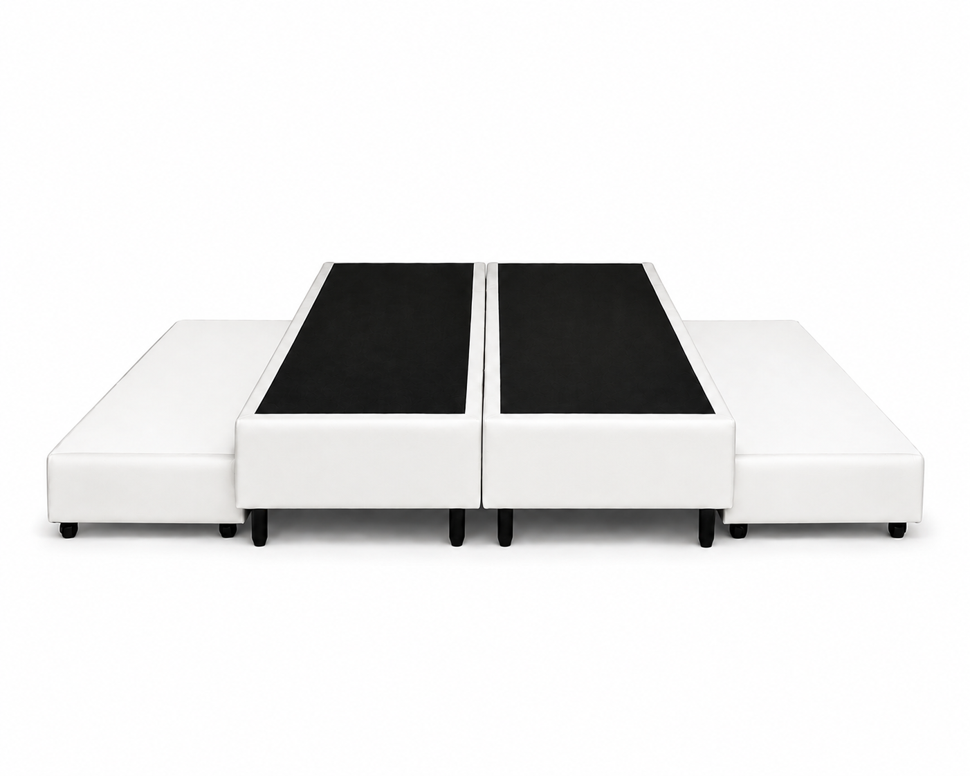Base Box Queen com cama auxiliar Courino 138X188X40