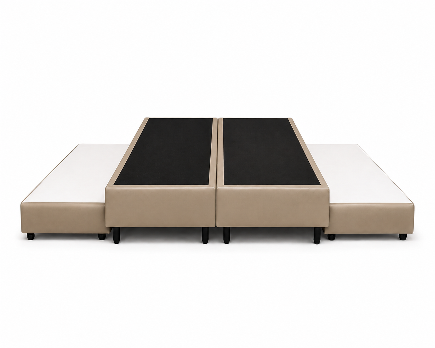 Base Box Queen com cama auxiliar Courino 138X188X40