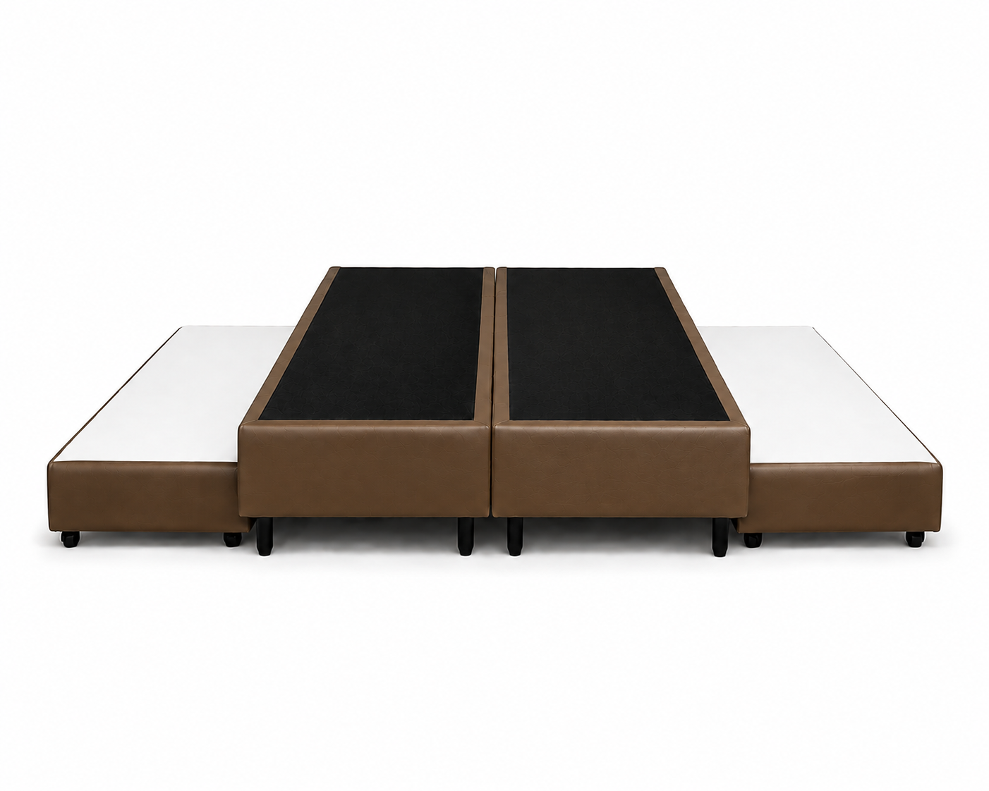 Base Box Queen com cama auxiliar Courino 138X188X40
