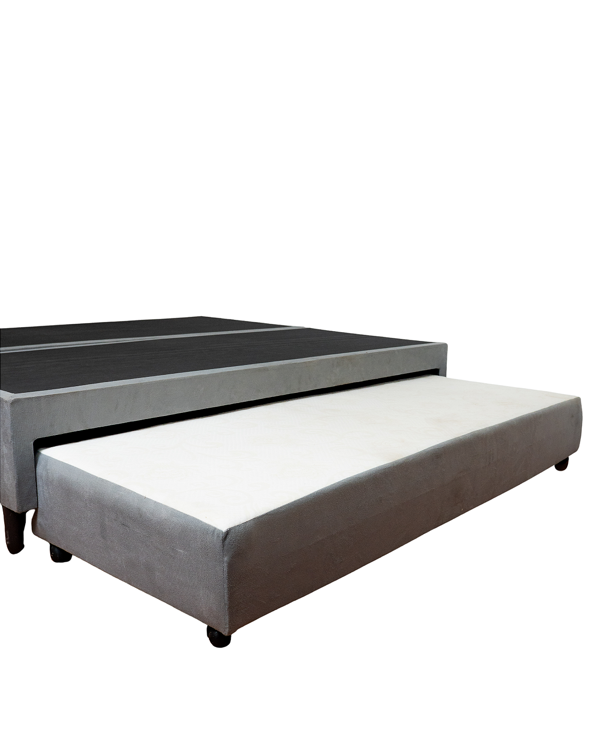 Base Box Casal com cama auxiliar Linho 138X188X40
