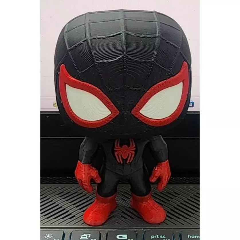 Boneco Homem-Aranha Black Mileres Moraes