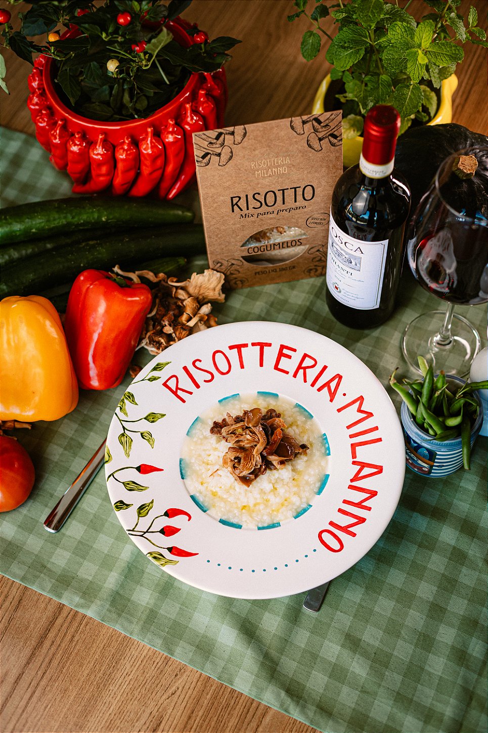 Mix para Risotto de Cogumelos - Risotteria Millano