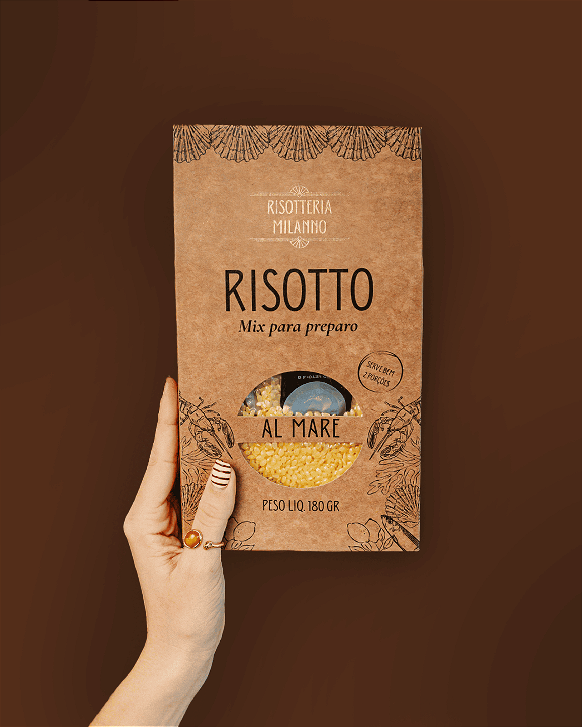Caixa 6un Mix Para Risotto Al Mare - Risotteria Millano