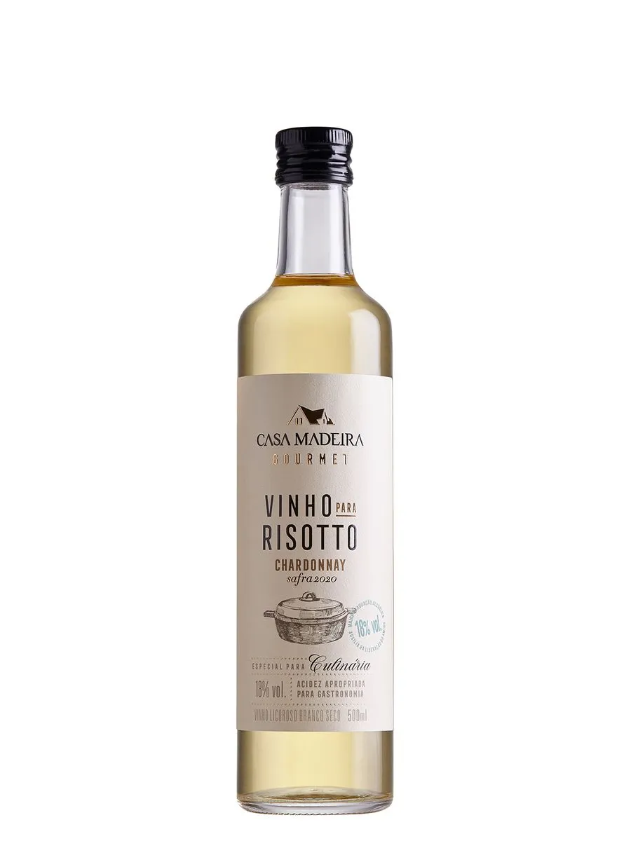 Vinho Para Risotto Chardonnay Casa Madeira - 500ml