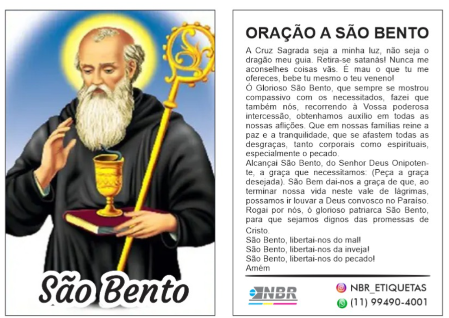 1.000 Santinhos São Bento
