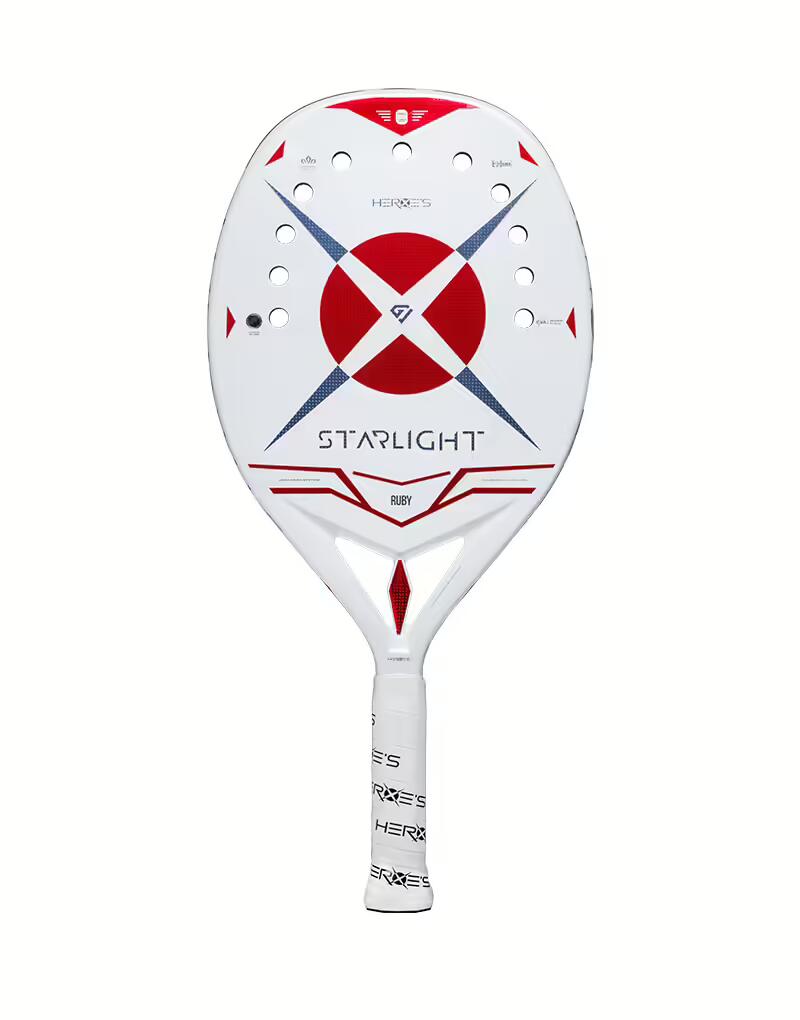 Raquete Beach Tennis Heroe's Starlight Ruby