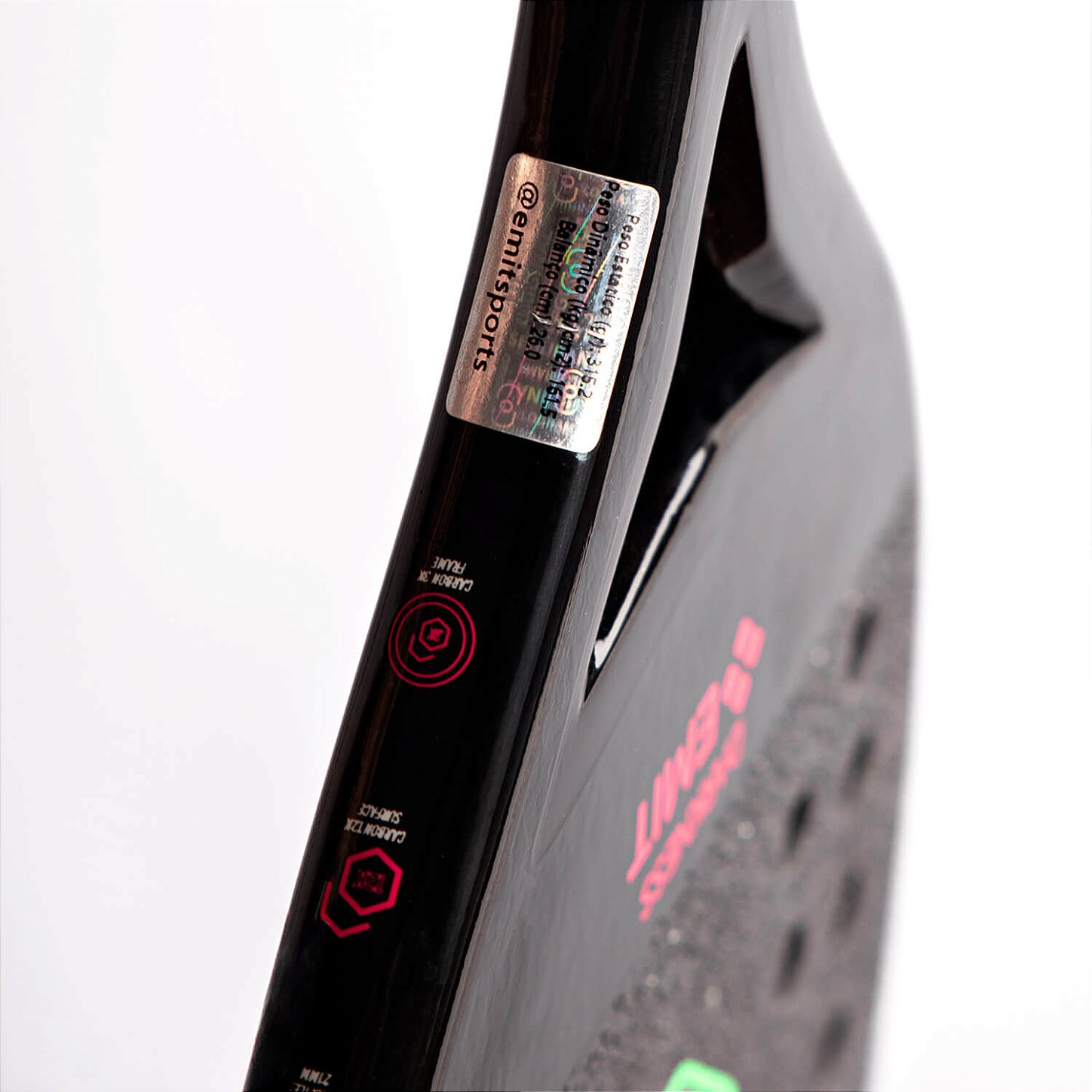 Raquete Beach Tennis Darkness (CARBONO 12K) | EMIT