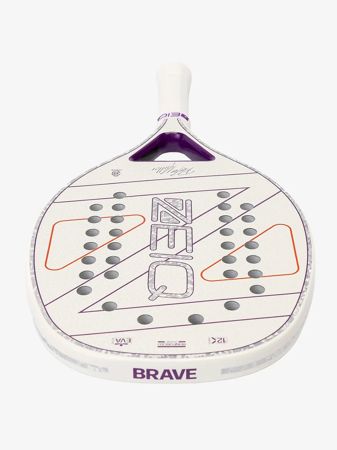 Raquete de Beach Tennis New Brave 12k - Rafa Miiller | ZEIQ