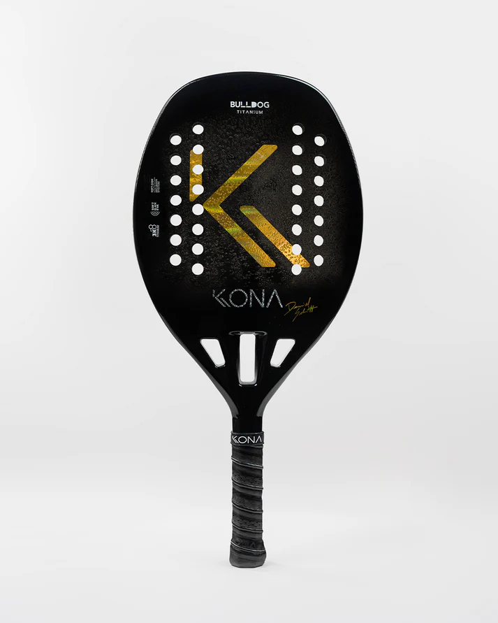 Raquete de Beach Tennis Bulldog Black 2026 - Daniel Schmitt | KONA