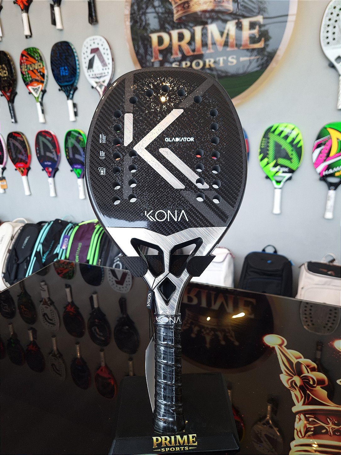 Raquete de Beach Tennis Gladiator Steel 2026 | KONA
