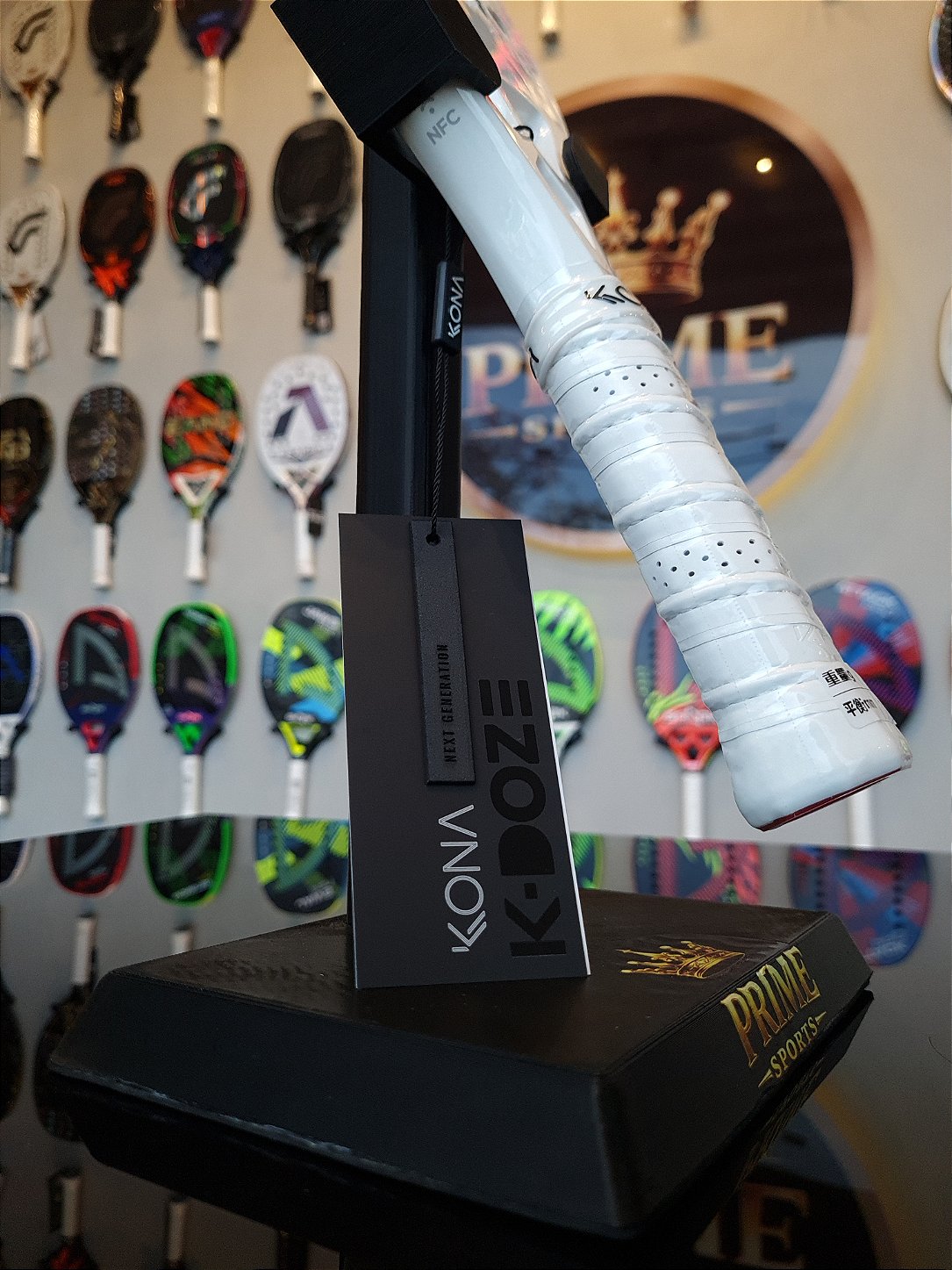 Raquete de Beach Tennis K-Doze Red 2026 | KONA