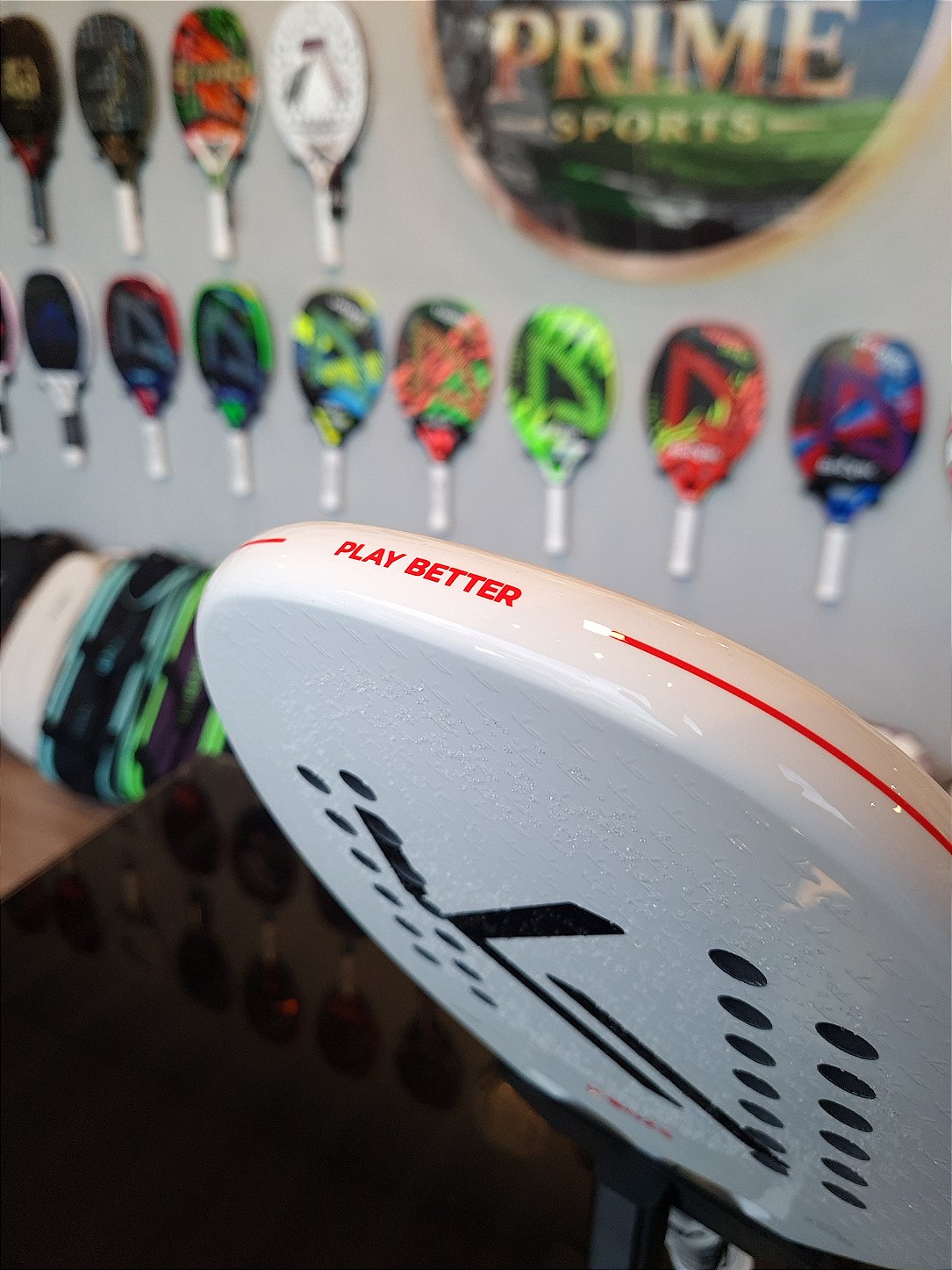Raquete de Beach Tennis K-Doze Red 2026 | KONA