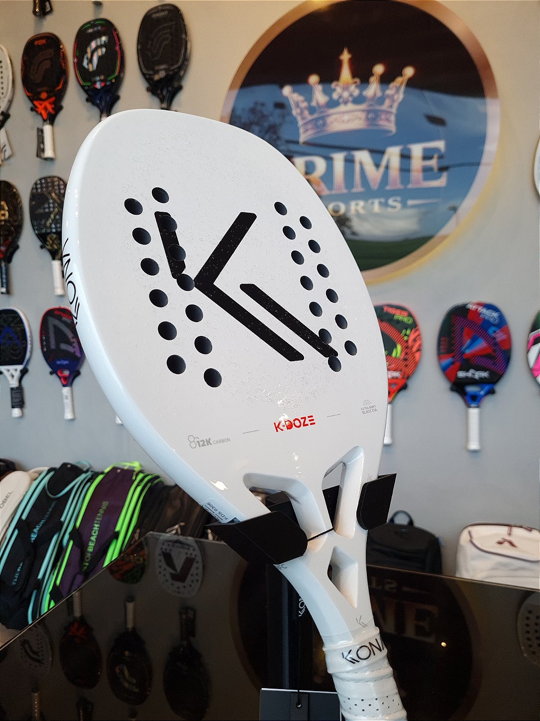Raquete de Beach Tennis K-Doze Red 2026 | KONA