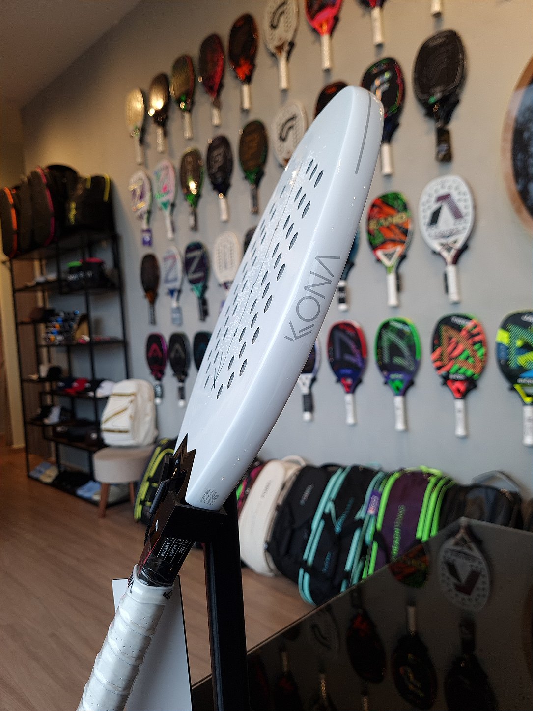 Raquete de Beach Tennis One White 2026 | KONA
