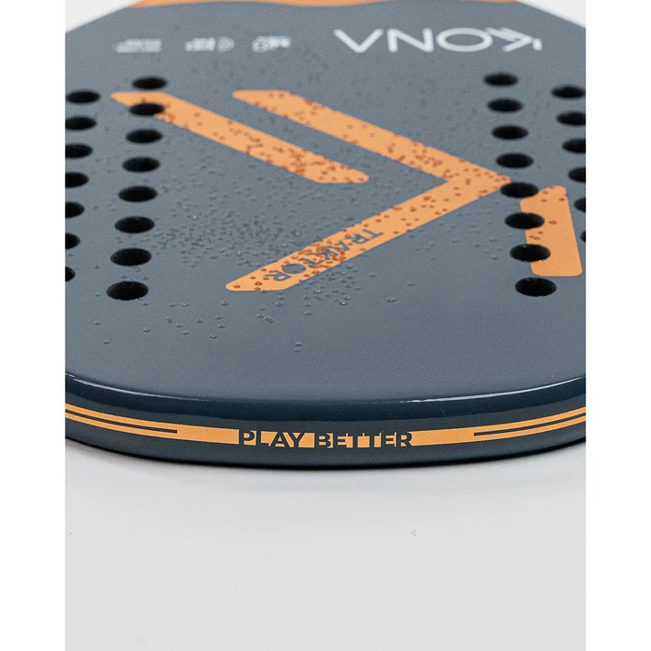 Raquete de Beach Tennis - Traktor Gray 2026 - Airton Rodrigues | KONA
